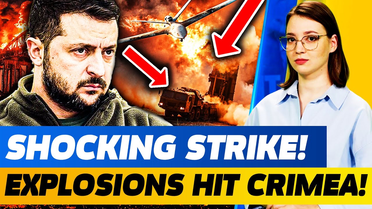 ⚡️СРОЧНО! УКРАИНА НАНОСИТ ЖЕСТКИЙ УДАР: ГЛАВНАЯ ЦЕЛЬ УНИЧТОЖЕНА В КРЫМЕ! УЖАС В РОССИИ! | УКРАИНА...