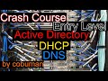 Crash course active directory dhcp  dns for entry level tech support