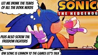Sonic IDW is Cannon Confirmed Let's Talk SEGA News