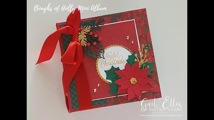 Boughs of Holly Christmas Mini Album preview