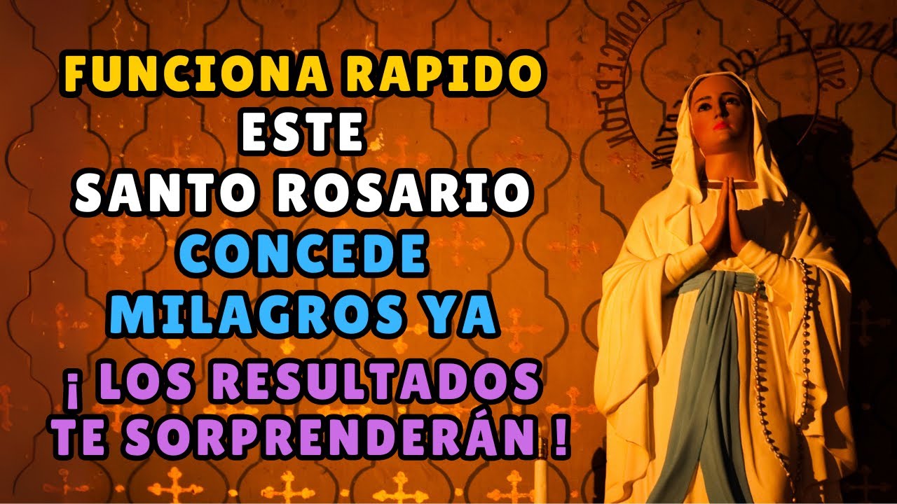 ¡IMPOSIBLE?! Este Rosario Concede MILAGROS YA. ¡Los Resultados te SORPRENDERÁN!