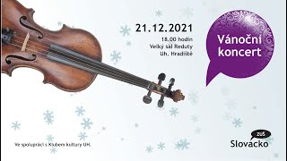 Vánoční koncert ZUŠ Slovácko, 21. 12. 2021, 18 hod