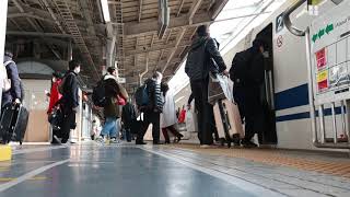 コロナ禍の年末・ＪＲ新大阪駅