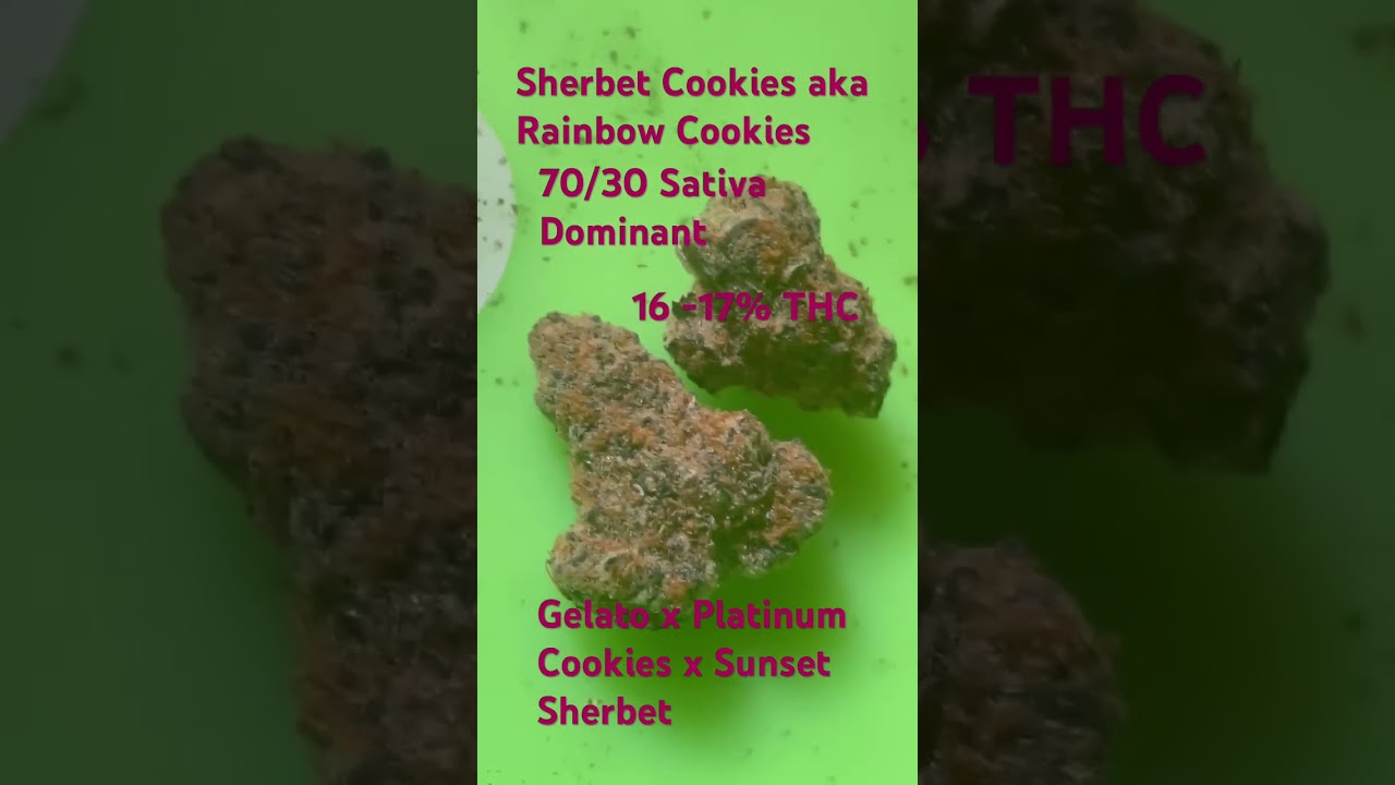 Sherbet Cookies, a.k.a. Rainbow  Cookies 