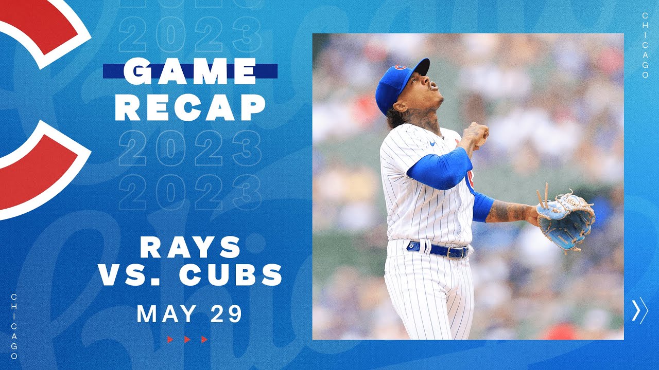 Game Highlights: Marcus Stroman Tosses Complete Game Shutout in Cubs Win vs. Rays | 5/29/23