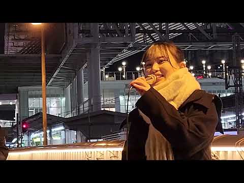 #なずな 2022/12/20 関西ラスト路上ライブ【Dear My Boo／當山みれい】@nazuna_sing