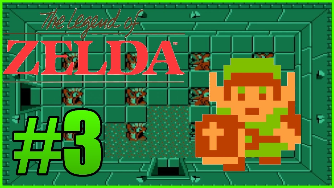 THE MANJI DUNGEON! The Legend Of Zelda Gameplay Walkthrough Part 3 - Dungeon #3