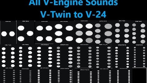 V2 to V24 All Engine Sounds - Engine Simulator