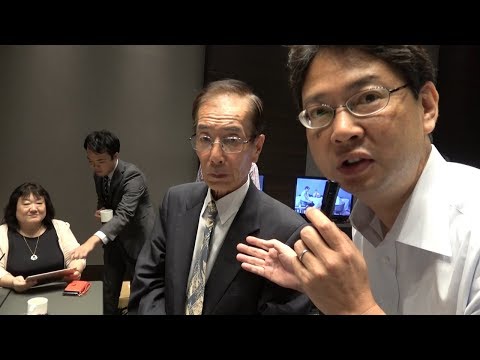 【第42期囲碁名人戦七番勝負・第1局】（大出記者のおじゃまします）記者・検討室に潜入？ルポ