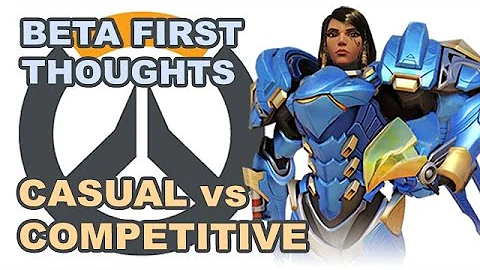 Overwatch Beta First Thoughts: Balancing Competitive vs Casual Play