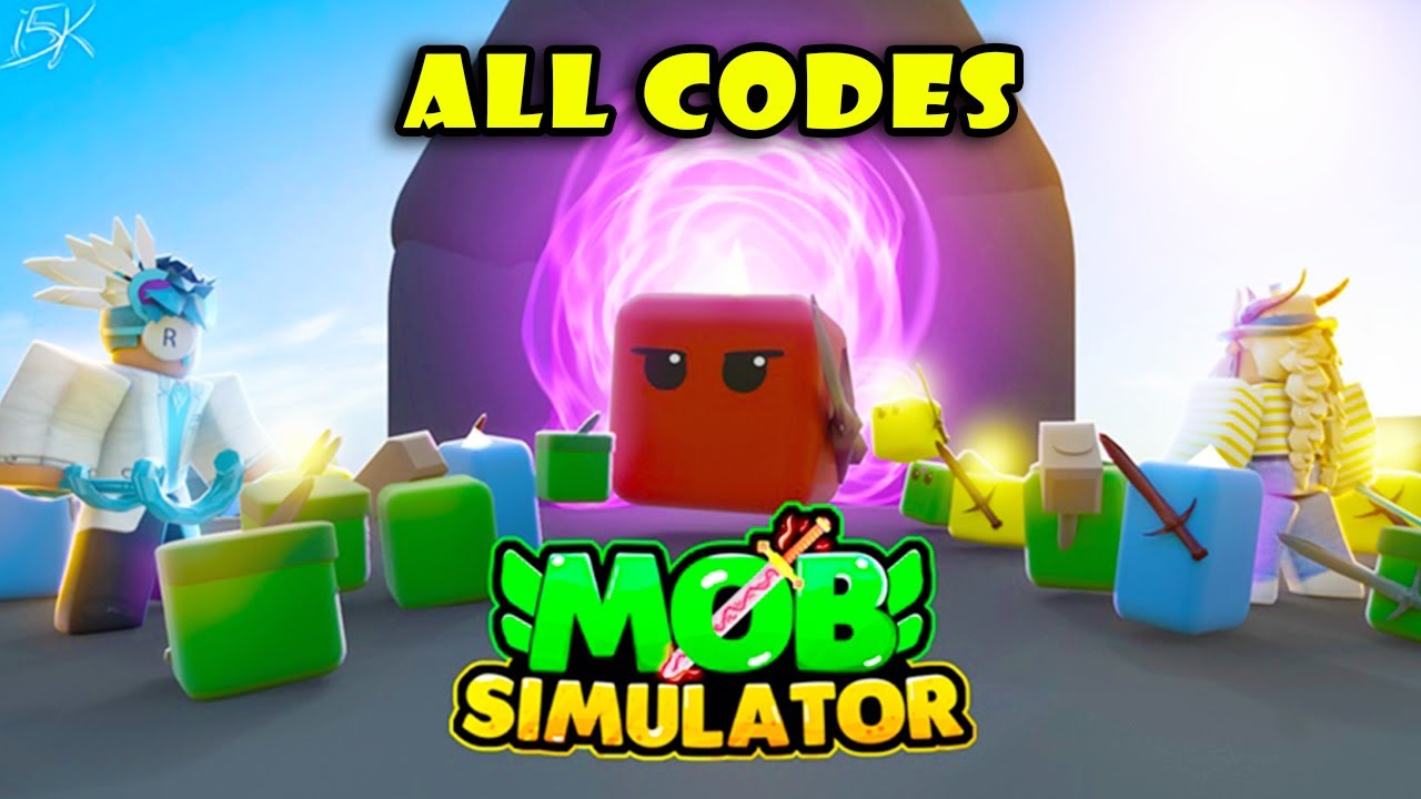 All Secret Codes Working In New Game Mob Simulator Roblox Youtube - roblox coding mobs