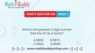 Math Practice Problem Grade 5 Question 258