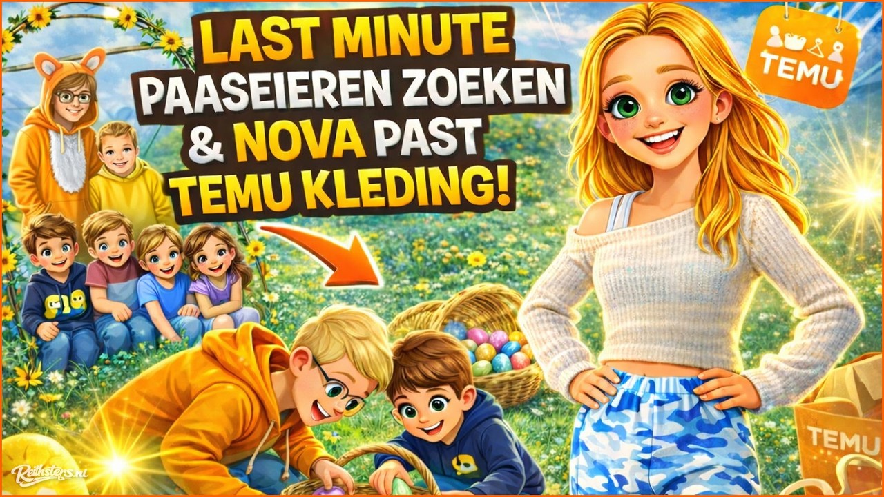 LAST MINUTE PAASEIEREN ZOEKEN & NOVA PAST TEMU KLEDING! - VLOG #784
