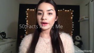 50 Facts About Me - Jasmine Mendez