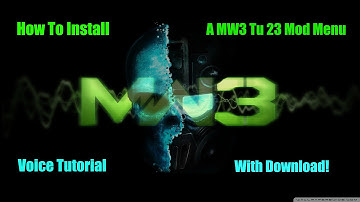How To Install MW3 Tu 23 Mod Menu Rgh/Jtag + Download