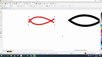 Corel Draw Tips & Tricks Jesus Fish Part 2 Clone tool