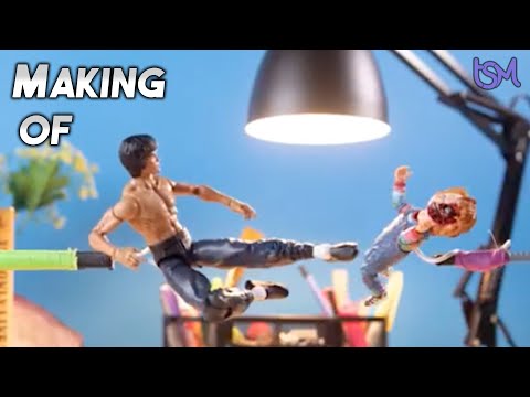 "Bruce Lee vs Chucky" | Stop Motion Behind The Scenes