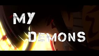 Akame Vs Esdeath Edit - My Demons