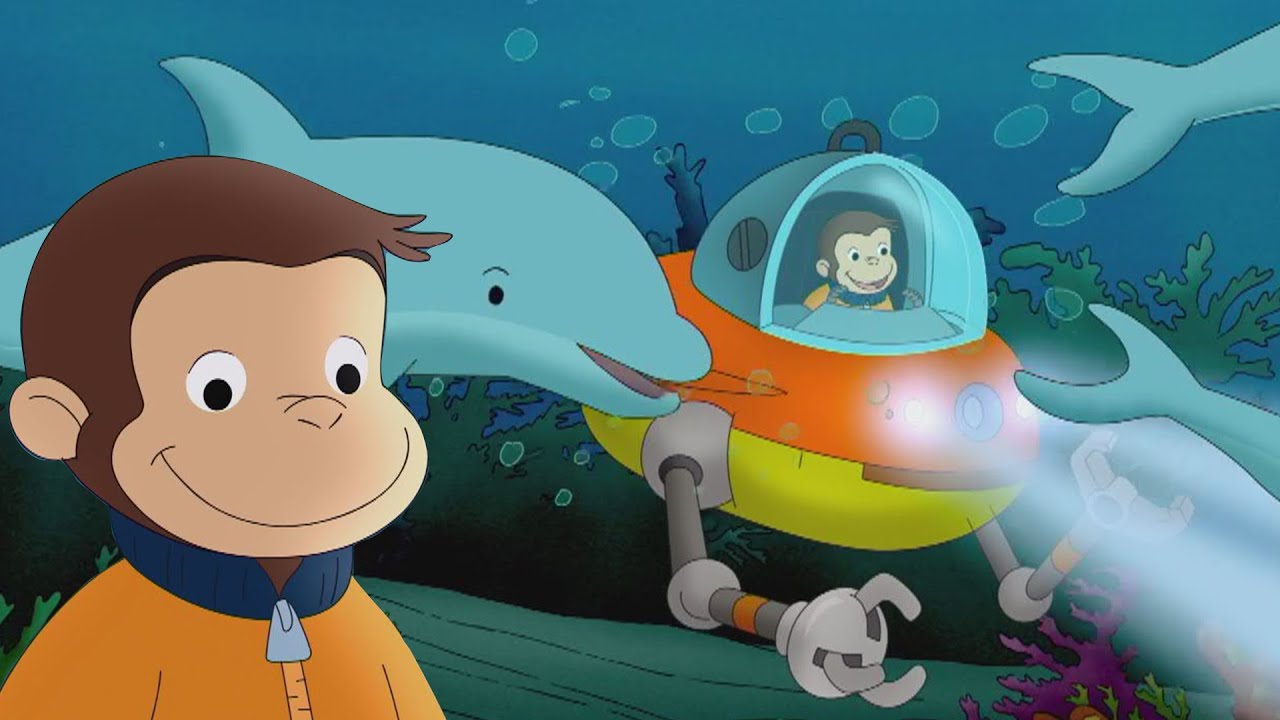 George Travels in a Submarine! 🐵 Full Episodes 🐵 Curious George ...