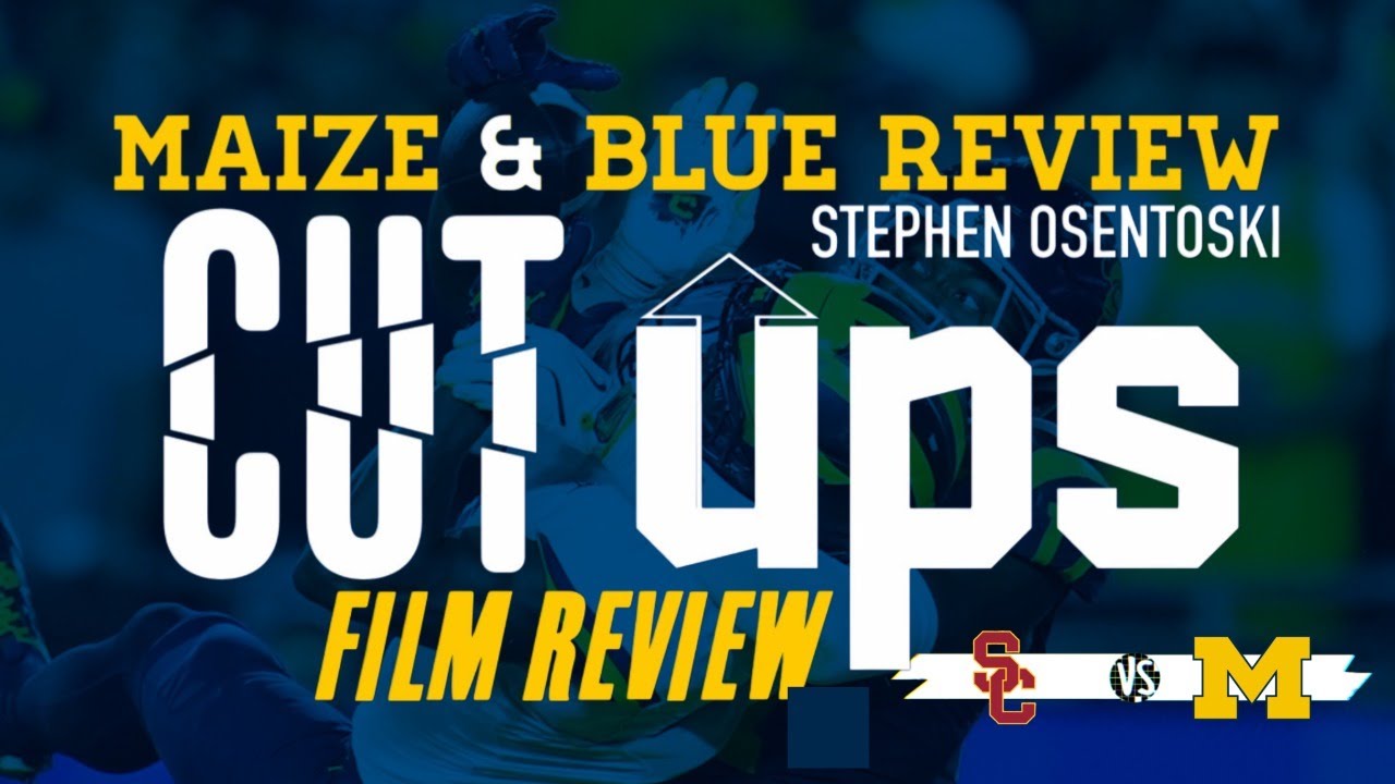 Michigan vs USC Film Review on Cut Ups