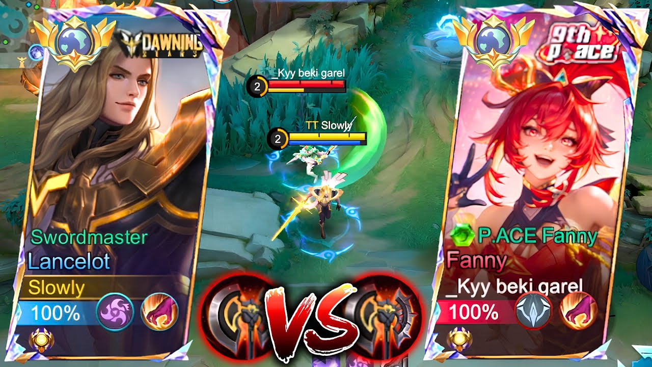 AGGRESSIVE IN THE EARLY GAME‼️GLOBAL LANCELOT VS PRO FANNY | GAMEPLAY TOP GLOBAL LANCELOT - MLBB