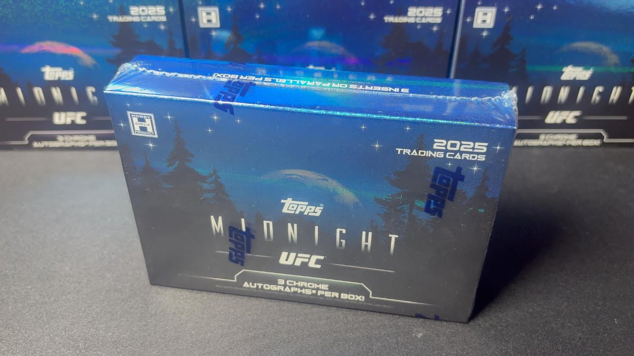 5/5 GOLD AUTO😱🔥💥 2025 Topps Midnight UFC Box #6