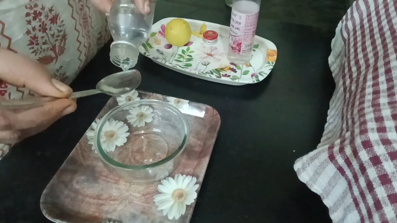 Glycerin & rose water winter tips