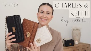 MY CHARLES & KEITH BAG COLLECTION - TOP 10 BAGS | Paige Kennedy