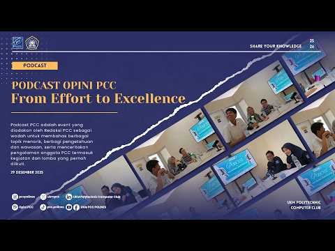 [PODCAST OPINI PCC] Rahasia juara 1 Tim CreaNova pada Hackathon Technoday di UNNES