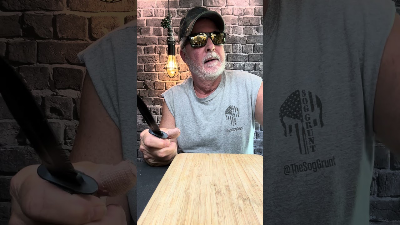 Обновление кожаной рукояти и ножен для короткого боевого/универсального ножа Ka-Bar