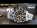 Mathey - Tissot Vintage GMT Batman (Watch Unboxing) H903ANB