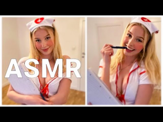 ASMR NURSE CHECKS ON YOU