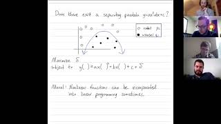 Linear Programming 6: Example application - Separation of points