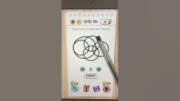 Brain Test Level 194 How many circles are there?