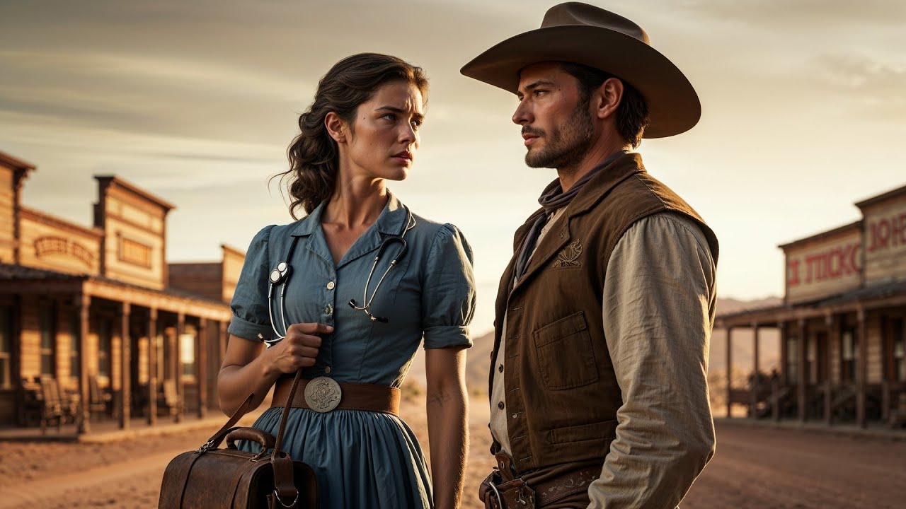 Woman Doctor Came To Frontier Town, Found Cowboy Father Too Stubborn For Help But Not For Love