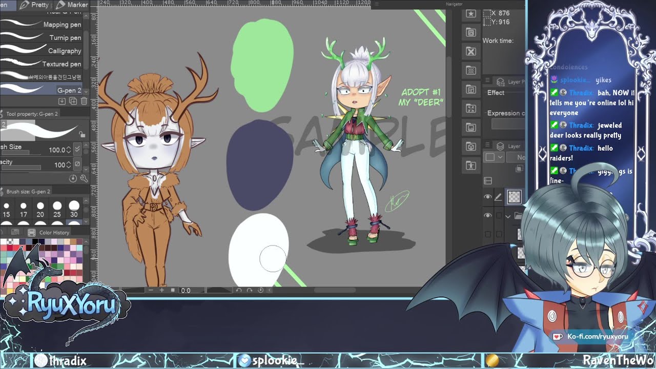 Redesigning old OCs Part 3! - YouTube