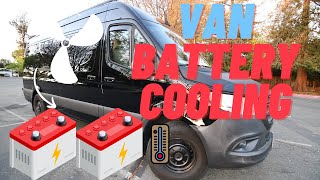Camper Van - Simple Battery Pack Cooling System #vanlife screenshot 4