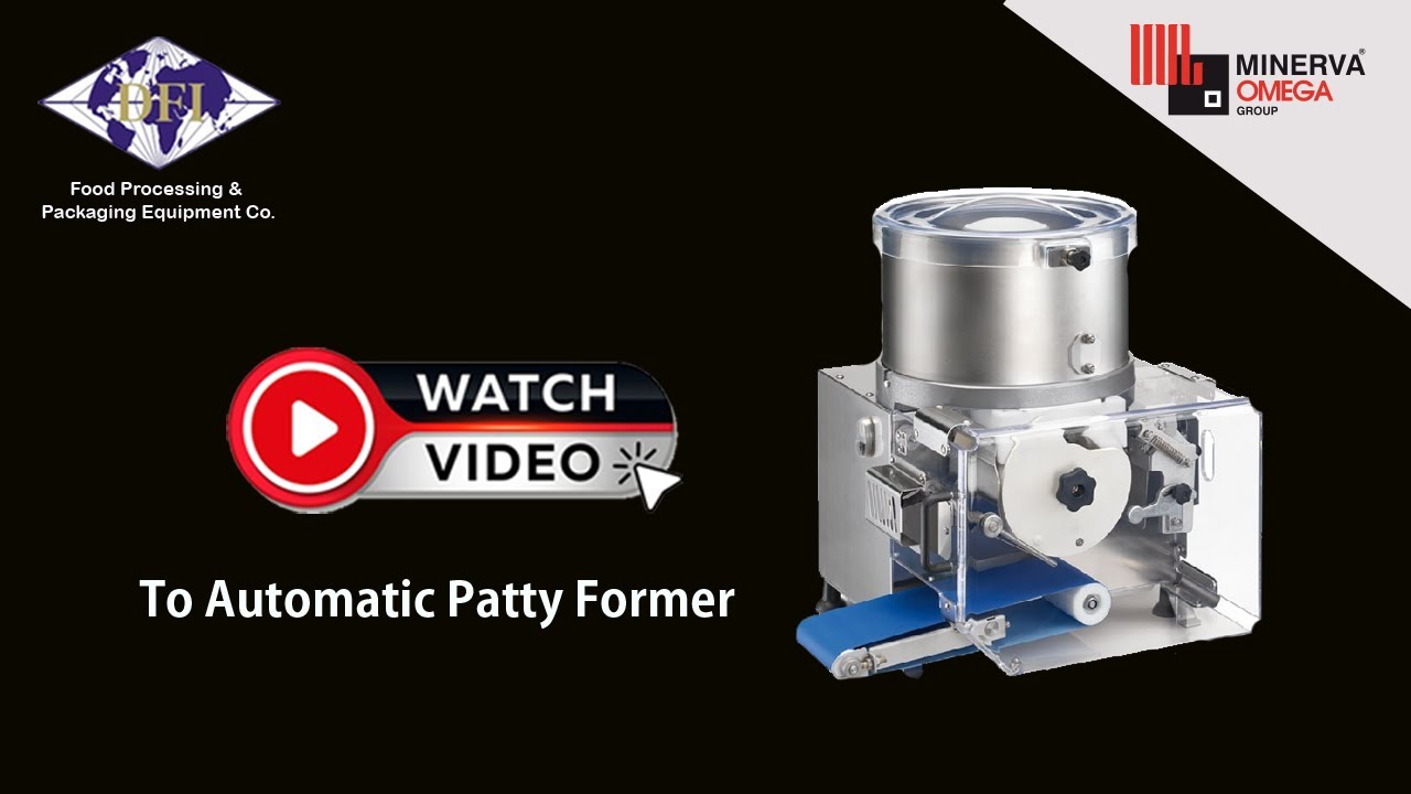 Stainless Steel Automatic Burger patty former | Burger Patty Forming ...