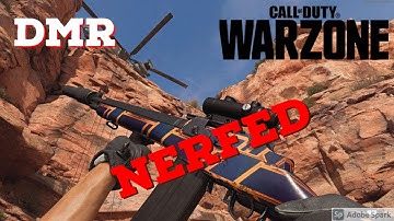 This is why the DMR needed a nerf....