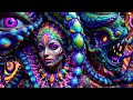 AI Manifest: Psychedelic Ethnogenics Ayahuasca Psilocybin Trip [2025 Visuals] [Psytrance Beat]