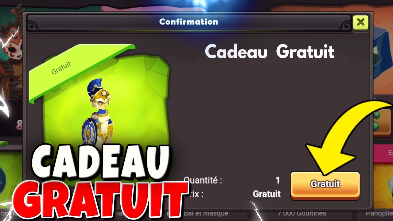 Nouveau Cadeaux GRATUIT pour Tous Dofus Touch