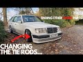 [TUTORIAL] Changing Tie Rods on a W124 (S124) and also finding other worn parts!