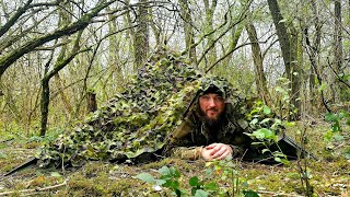 Stealth Camping - Overnighter in the local forrest - EN Subtitles