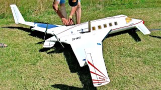 Stunning !!! Beechcraft Starship 1 / Amazing Rc Model Aircraft / Flight Demonstration !!!