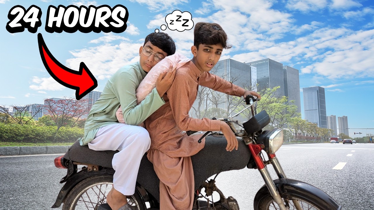 Living 24 Hours on Bike Challenge !