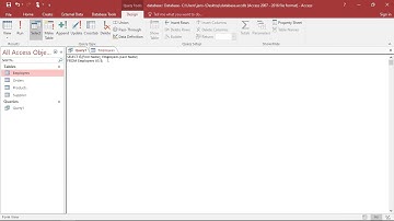 SQL in MS Access - Shorten Queries with Aliases