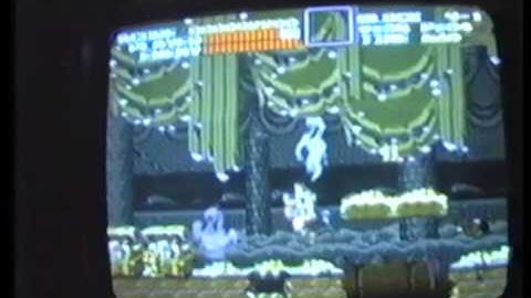 Playing Super Castlevania IV in 1992