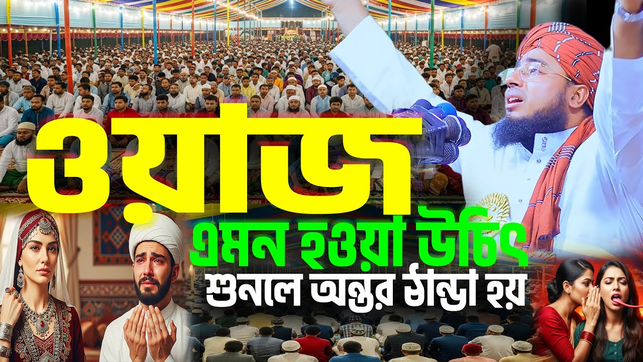 ওয়াজ এমন হওয়া উচিৎ শুনলে অন্তর ঠান্ডা হয় । mufti jahirul islam faridi । জহিরুল ইসলাম ফরিদী নতুন ওয়াজ