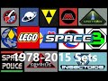 Every LEGO Space Set Ever Made! (1978-2015)