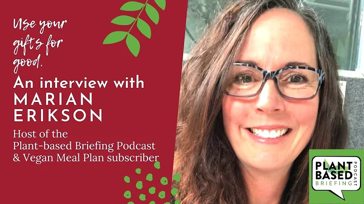 Use your gifts for good: Interview with Marian Eri...